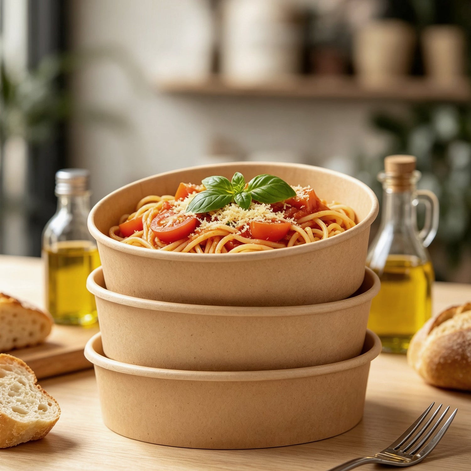 Paper Bowls, Trays & Plates