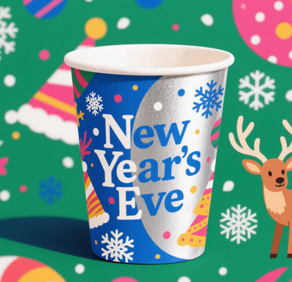 New Year’s Eve Custom Paper Cups product image