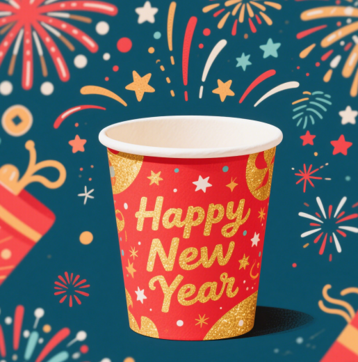 New Year’s Eve Custom Paper Cups product image 2