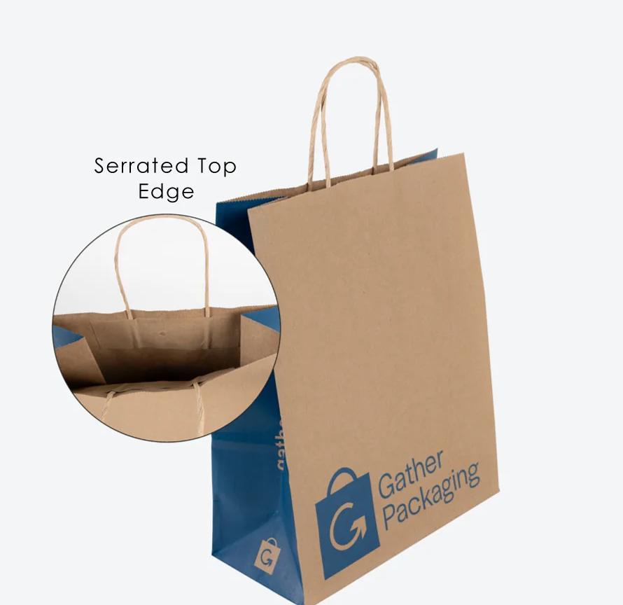SerratedEdgePaperBags (WithHandles)